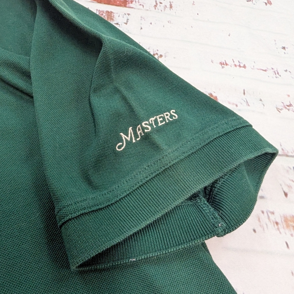 Masters Collection Logo Short Sleeve Polo Shirt - Picture 4 of 5